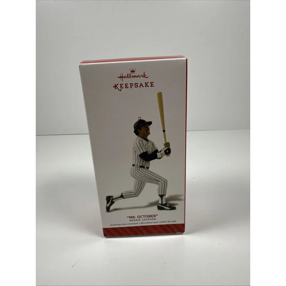 Hallmark Keepsake Ornament Reggie Jackson Mr. October Baseball Series